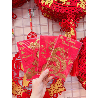 Bao lì xì nhung đỏ Bao lì xì tết 2025
