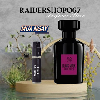 Nước hoa xạ hương các dòng White Musk Smoky Rose/ L’eau - Black Musk/ Night Bloom EDT 10ml