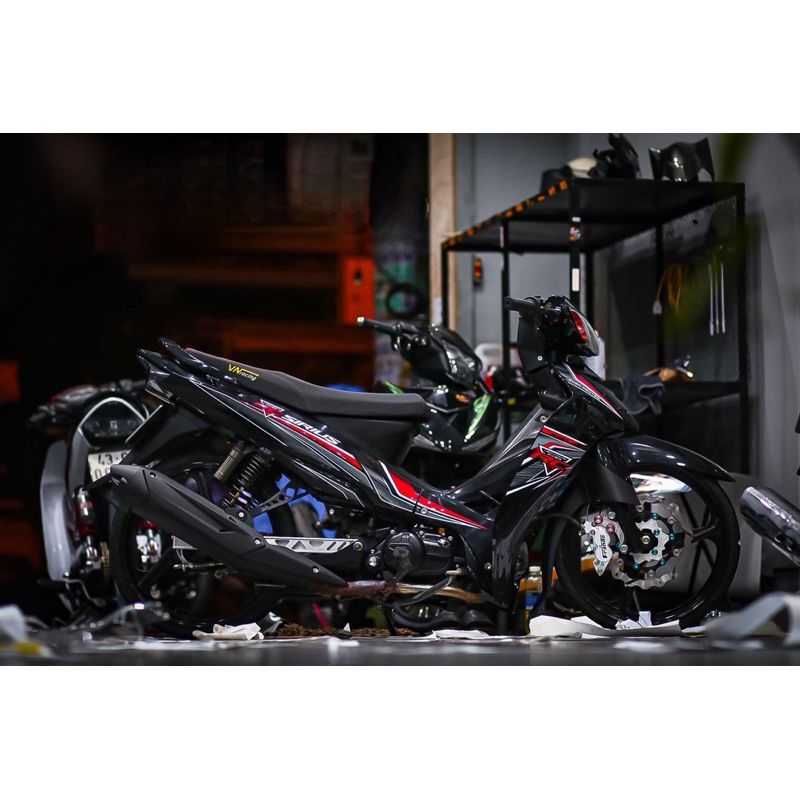Tem Sirius Rc V3 Đen đỏ mới HOT 2024