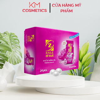 Lố 24 hộp kem trắng da Zale Hồng White Facial Cream 8g