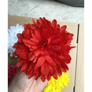 Đầu bông cúc vạn thọ size 10cm trang trí hoa giả