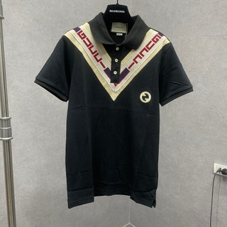  Áo Polo Nam Cổ Bẻ Cotton Gai Thêu Logo Phối Vải Be Sọc Chữ Đỏ Chéo Ngực Dày Dặn Sang Trọng Siêu Cấp Cho Các Boy Phố 2024 