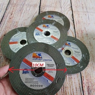 Đá Cắt Sắt, Đá Cắt inox Cá Heo 100mm  Uston màu xanh ( HỘP 50 VIÊN)