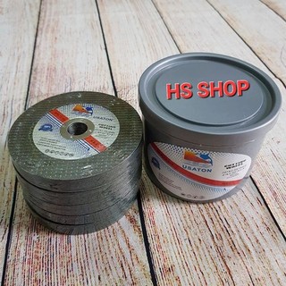 Đá Cắt Sắt, Đá Cắt inox Cá Heo 100mm  Uston màu xanh ( HỘP 50 VIÊN)