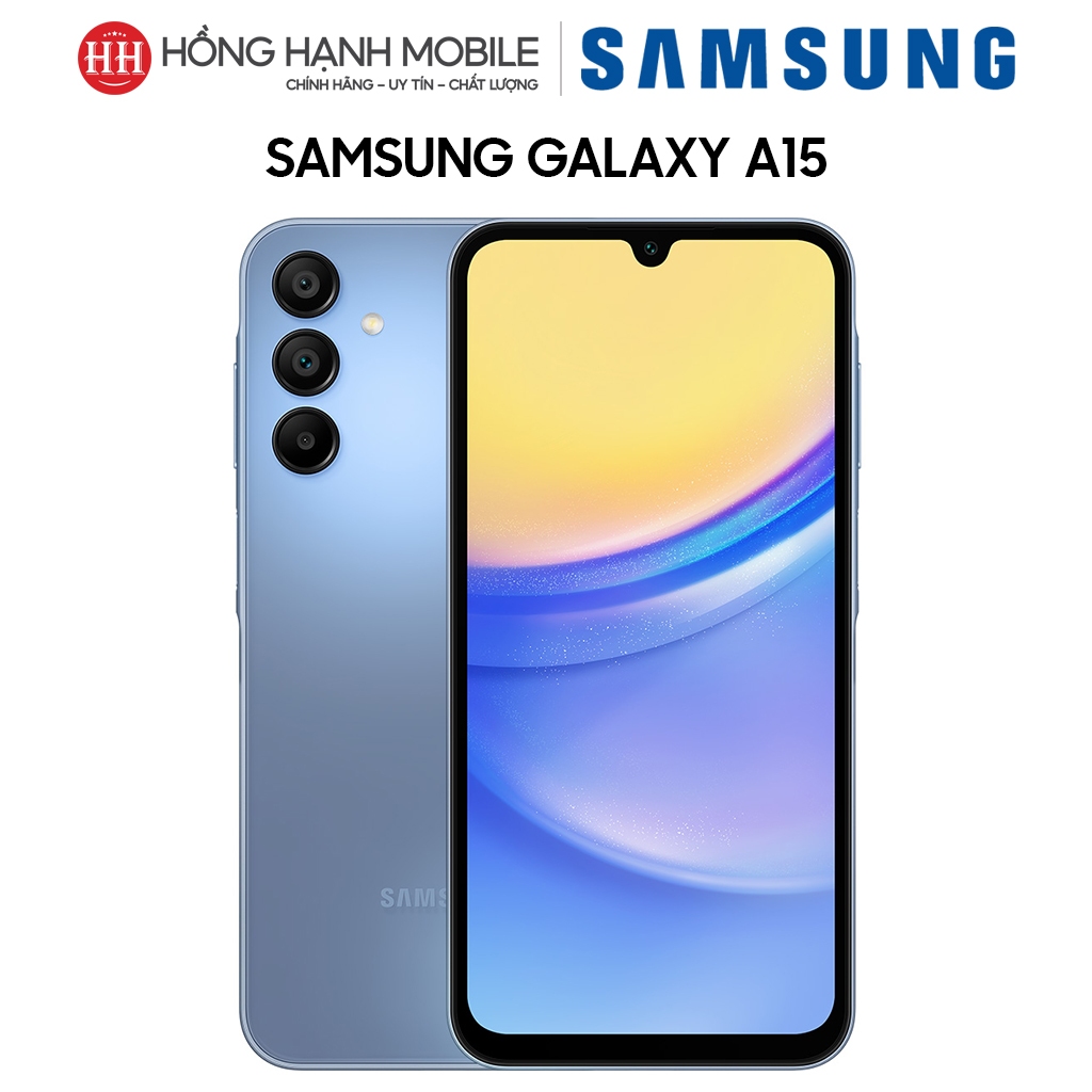 [Mã ELSS44BU giảm 12% tối đa 3TR] Điện Thoại Samsung A15 8GB/128GB - Hàng Chính Hãng | BigBuy360 - bigbuy360.vn