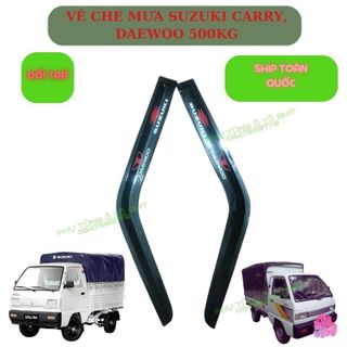 Bộ 2 cái vè che mưa cao cấp dành cho xe tải Suzuki Carry 500kg, Daewoo 500kg, hàng đẹp