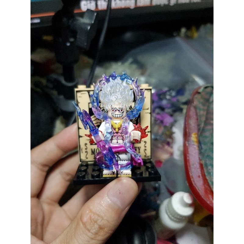 Set phụ kiện LEGO nhân vật Luffy Gear 5 trong phim ONEPIECE