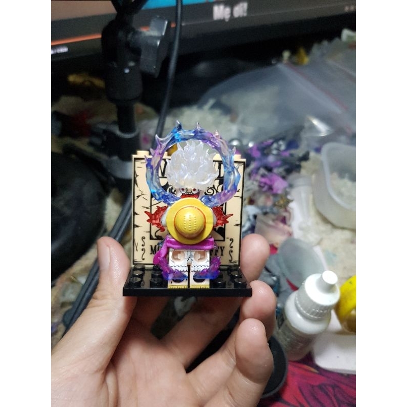Set phụ kiện LEGO nhân vật Luffy Gear 5 trong phim ONEPIECE