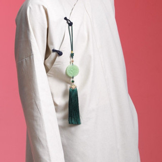 Ngọc Bội đeo áo dài – Phụ kiện áo dài nam - Dây Tua Rua phối áo dài nam