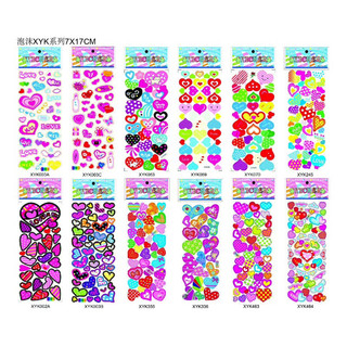 Combo 10 TẤM STICKER NỔI 3D