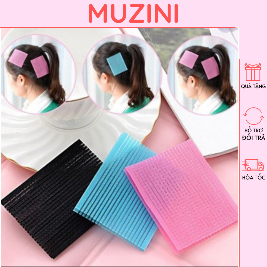🍉Bịch 02 Miếng Dán Tóc - Miếng Dán Giữ Tóc Trang Điểm Muzini DT01