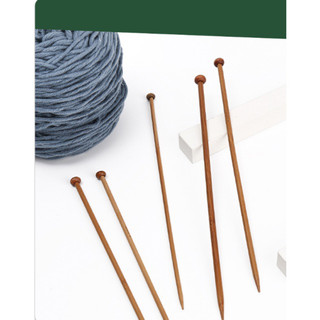 Kim đan gỗ thẳng dùng để đan khăn quàng cổ mũ len dài 25 cm