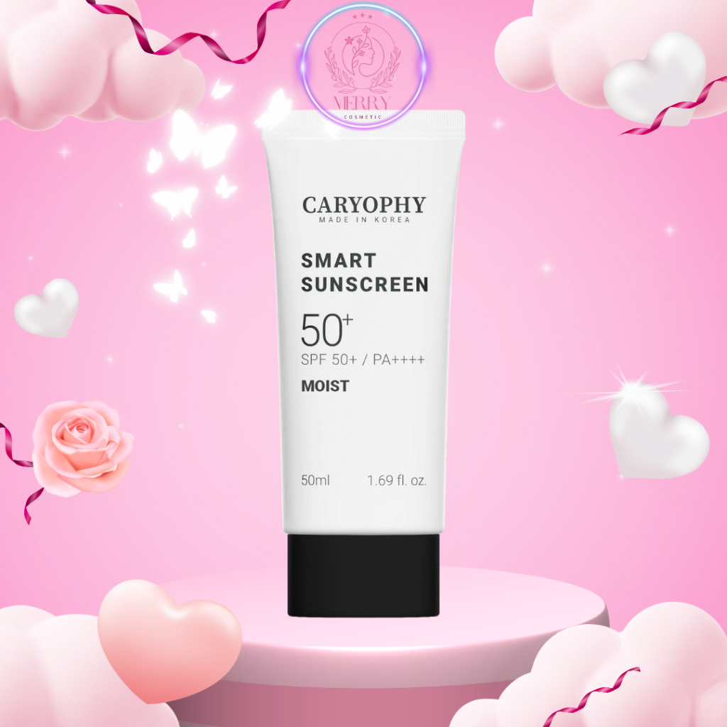 Kem chống nắng dưỡng ẩm ngừa mụn Caryophy Smart Moist Sunscreen 50ml