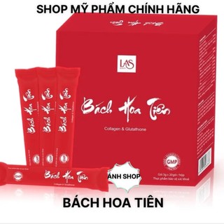 Bách hoa tiên hộp 20 gói cốm uống đẹp da chính hãng 100%