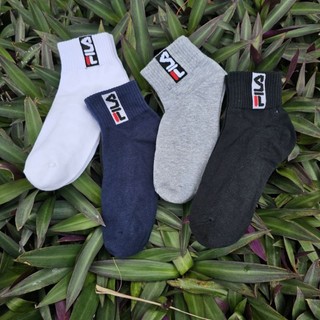 Tất vớ thể thao Fil4 chất cotton mềm mát đi bốn mùa
