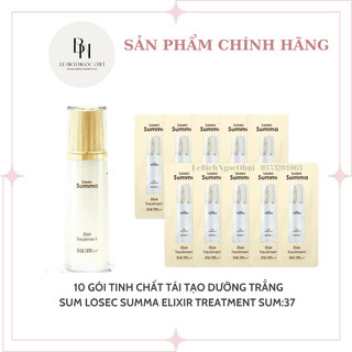 Combo 10 Gói Tinh Chất Tái Tạo Dưỡng Trắng Sum Losec Summa - Sum Losec Summa Elixir Treatment Sum:37