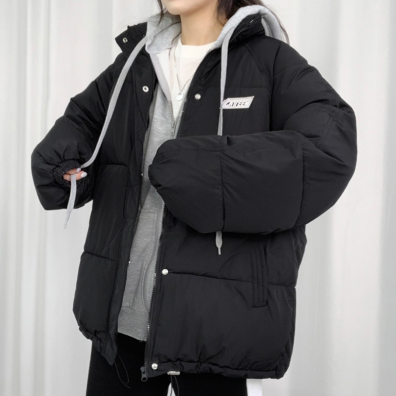 Áo khoác phao logo Quảng Châu nữ SIÊU ẤM, Loại 1 nhồi bông dày dặn , áo khoác phao nữ mùa đông, áo phao béo Unisex