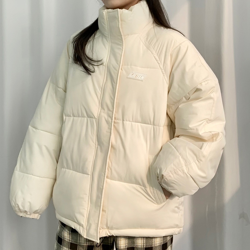 Áo khoác phao logo Quảng Châu nữ SIÊU ẤM, Loại 1 nhồi bông dày dặn , áo khoác phao nữ mùa đông, áo phao béo Unisex