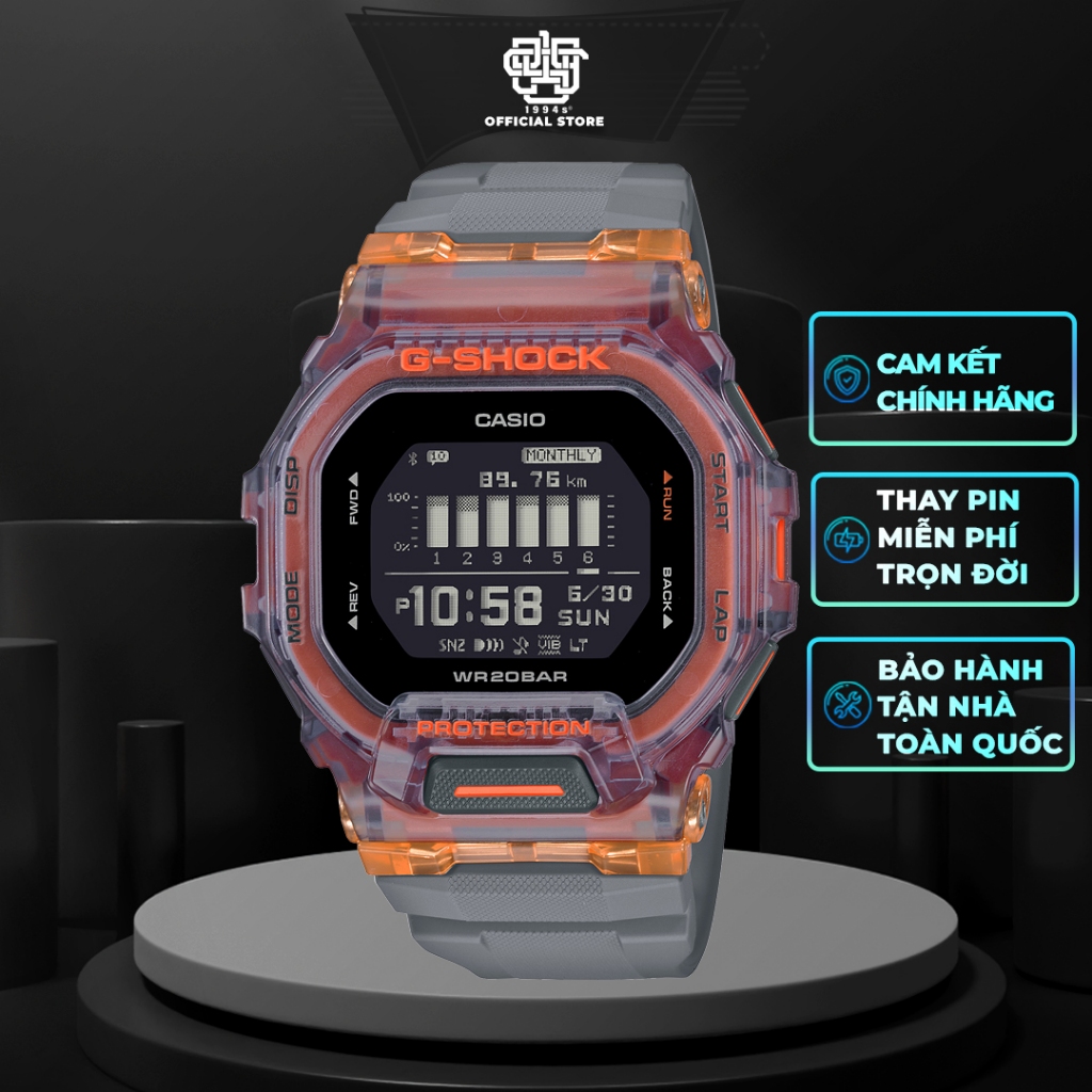 Đồng Hồ Nam Casio G-SHOCK GBD-200SM-1A5 Hàng Chính Hãng