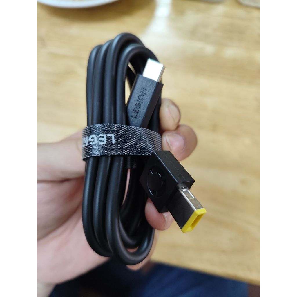 Cáp sạc type C to DC 135W và type C to C 135W dùng cho sạc lenovo C135/C140