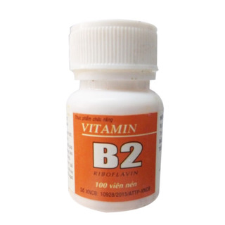Vitamin B2 2mg - lọ 100 viên