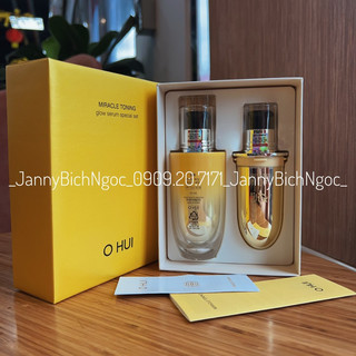 TINH CHẤT LÀM SÁNG DA RẠNG RỠ 𝗠𝗜𝗥𝗔𝗖𝗟𝗘 𝗧𝗢𝗡𝗜𝗡𝗚 𝗚𝗟𝗢𝗪 SERUM 50ML
