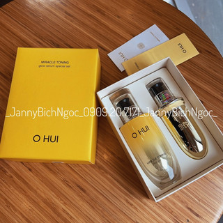 Tinh chất làm sáng da rạng rỡ 𝗠𝗜𝗥𝗔𝗖𝗟𝗘 𝗧𝗢𝗡𝗜𝗡𝗚 𝗚𝗟𝗢𝗪 serum 50ml
