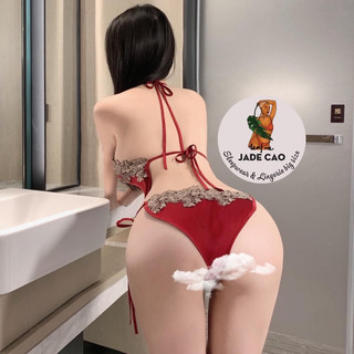 BỘ YẾM LỤA VIỀN REN CAO CẤP BIG SIZE