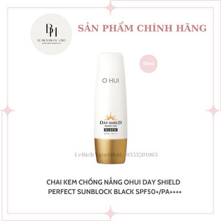 Kem Chống Nắng OHUI Day Shield PERFECT SUN BLACK SPF50+/PA++++ (tách set)