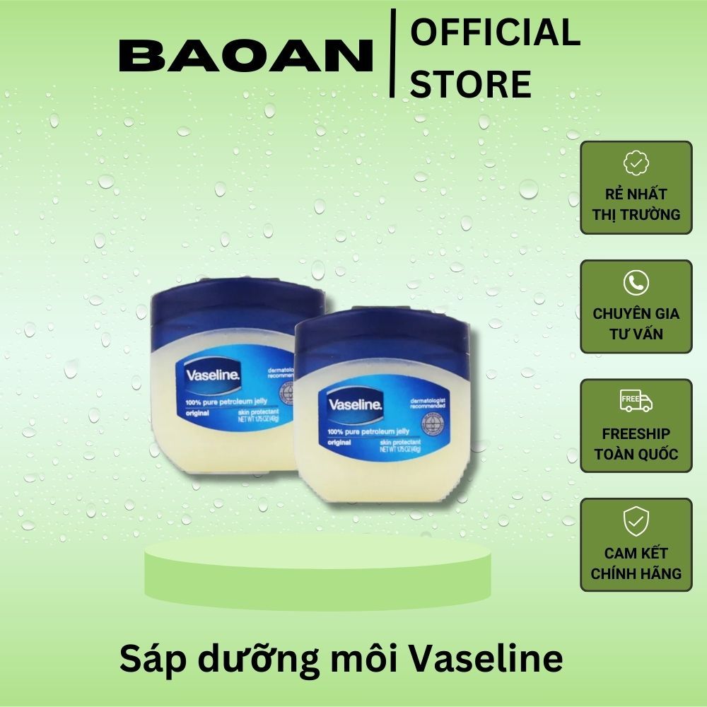 Sáp Dưỡng Mềm Môi Vaseline Lip Therapy 7g Kimochi Store