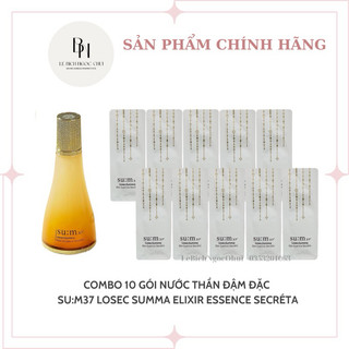 Combo 10 gói nước thần đậm đặc Sum Losec Summa -  Su:m37 Losec Summa Elixir Essence Secréta