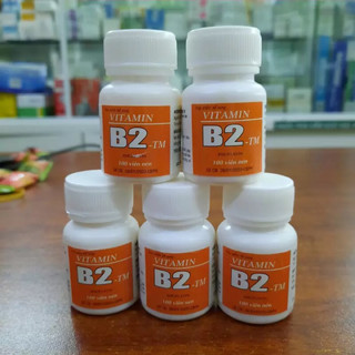 Vitamin B2 2mg - lọ 100 viên