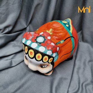 HEO ĐẤT Handmade - ĐÀO (Quà Tặng Độc Đáo)