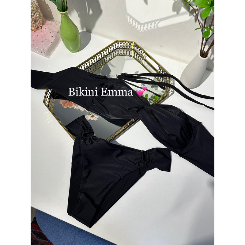 Bikini 2 Mảnh Thiết Kế EMMA Sea Soul Xoắn Ngực, Quần Khoen U Kim Loại | BigBuy360 - bigbuy360.vn