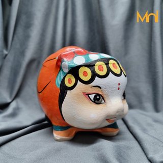 HEO ĐẤT Handmade - ĐÀO (Quà Tặng Độc Đáo)