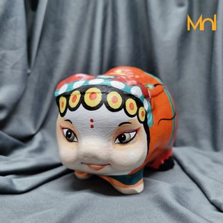 HEO ĐẤT Handmade - ĐÀO (Quà Tặng Độc Đáo)