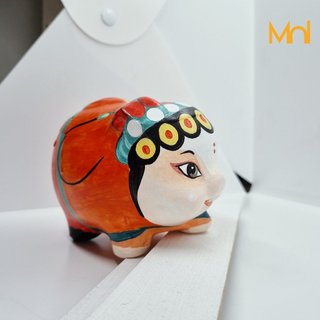 HEO ĐẤT Handmade - ĐÀO (Quà Tặng Độc Đáo)