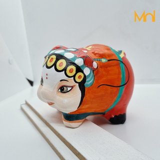 HEO ĐẤT Handmade - ĐÀO (Quà Tặng Độc Đáo)