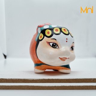 HEO ĐẤT Handmade - ĐÀO (Quà Tặng Độc Đáo)