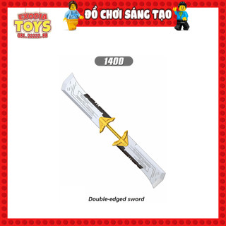 Xếp hình phụ kiện Bigfigure Song Đao của Thanos - Đồ Chơi Lắp Ghép Sáng Tạo - XINH X1400