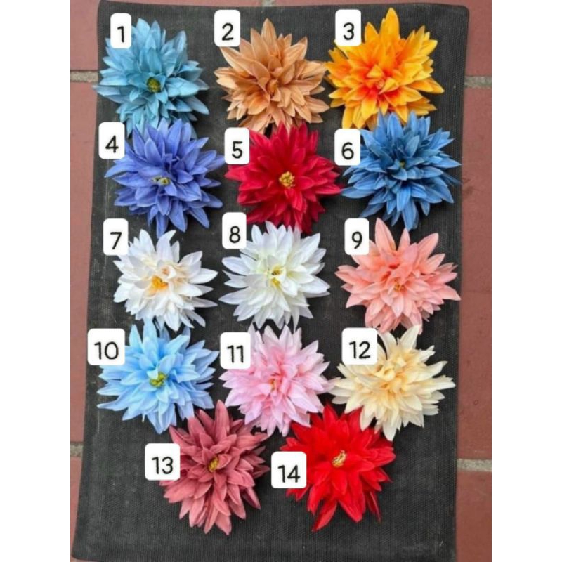 Đầu Bông Cúc Pha Lê _ size 12cm