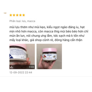 Tẩy da chết dove