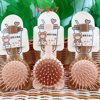 Lược chải tóc mini massage gỡ rối siêu dễ thương.