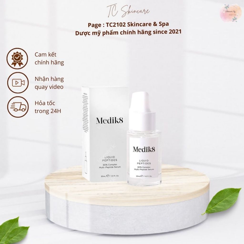 Medik8 Liquid Peptides serum chống lão hoá