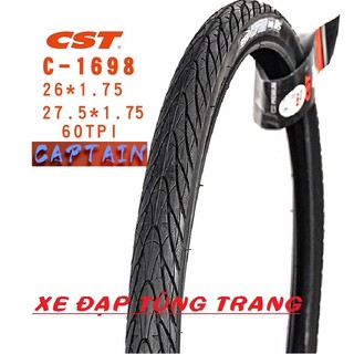 Lốp trọc chống đinh cst 27,5 x 1,75 / 26 x 1,75 captain 60pti