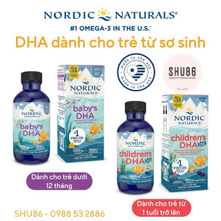 Nordic naturals baby’s dha & children’s dha xtra - dha dành cho bé của mỹ