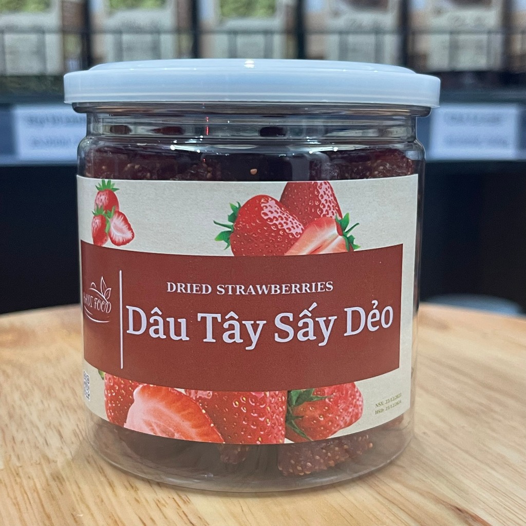 500g Dâu tây sấy deri HADIFOOD, Dâu tây Thái Lan sấy dẻo