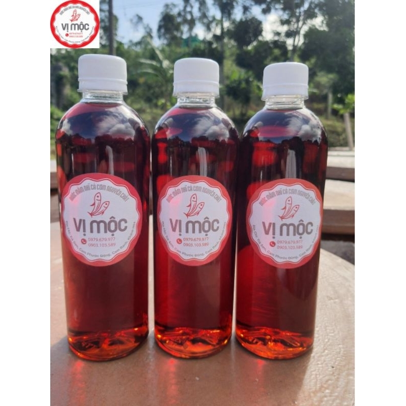 Nước mắm nhĩ cá cơm nguyên chất VỊ MỘC