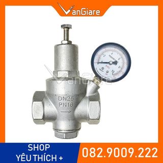 Van giảm áp suất nước inox 304 ren 21 27 34