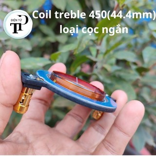 Coil treble 450 (44.4mm) cọc ngắn dây đồng tròn